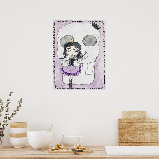 Affiche de l'IWD GothGirlSceleton (Cuisine)