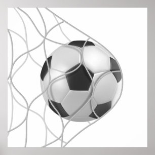 Affiche de l'objectif de football