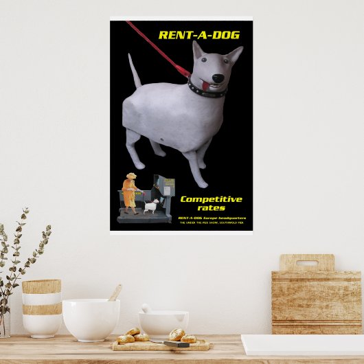 affiche de location de tim hunkin (Cuisine)