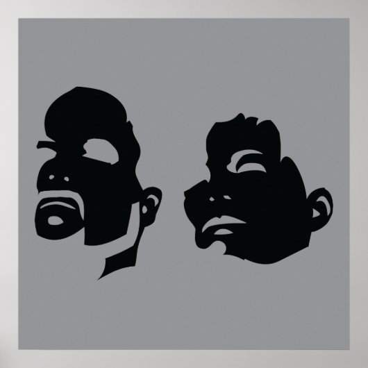 Affiche de logo BerkhouseSnyder Heads Up (Devant)