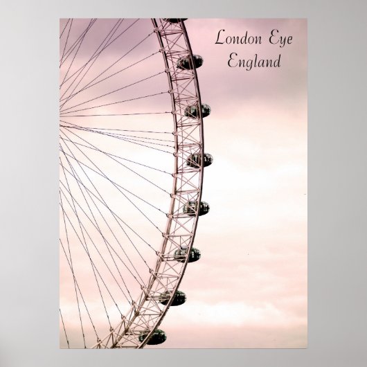 Affiche de London Eye (Devant)