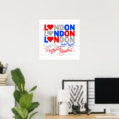 Affiche de Londres (Bureau à domicile)