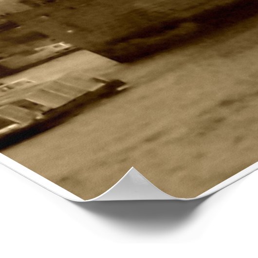 Affiche de Londres Angleterre (Coin)