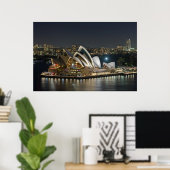 affiche de l'opéra de sydney DE 8.99 (Bureau à domicile)