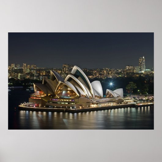 affiche de l'opéra de sydney DE 8.99 (Devant)