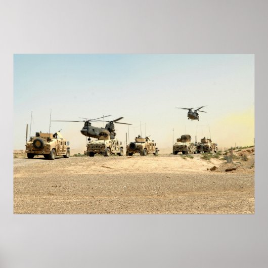 Affiche de l'opération terrestre en Irak (Devant)