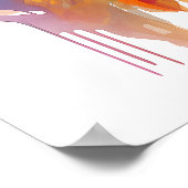 Affiche de Lord Krishna Aquarelle Krishna (Coin)