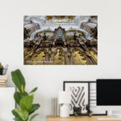 Affiche de l'orgue à tuyaux de l'abbaye d'Ottobeur (Bureau à domicile)