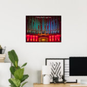 Affiche de l'orgue extra large de l'hôtel de ville (Bureau à domicile)