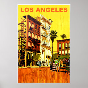 Affiche de Los Angeles Californie
