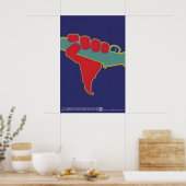 Affiche de l'OSPAAAL Semaine internationale de sol (Cuisine)