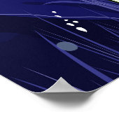 Affiche de loup de Norvège (Coin)