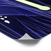 Affiche de loup de Norvège (Coin)