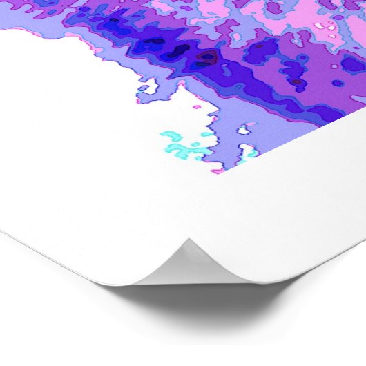 Affiche de loup Imprimer - Affiche de loup (Coin)