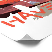 Affiche de l'ours de Californie (Coin)