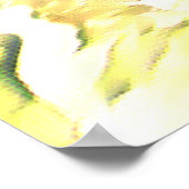 Affiche de lumière au bout d'une grotte sur la pla (Coin)