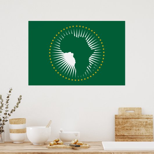 Affiche de l'Union africaine (Cuisine)