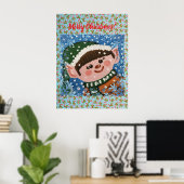 Affiche de lutin (Bureau à domicile)