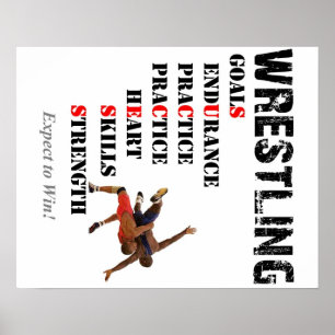 Affiche de lutte