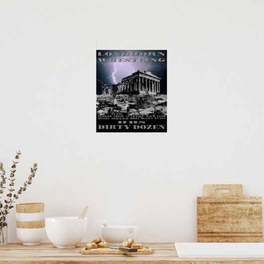 Affiche de lutte HHS (Cuisine)