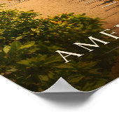 Affiche de luxe d'Amed Beach Bali (Coin)