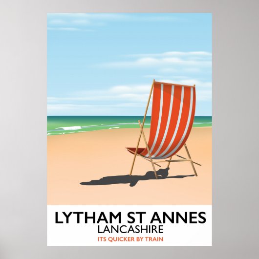 Affiche de Lytham St Annes Lancashire au bord de l (Devant)