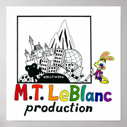 affiche de M.T. LeBlanc Productions (Devant)