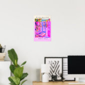 Affiche de machine à écrire, décoration dopamine, (Bureau à domicile)