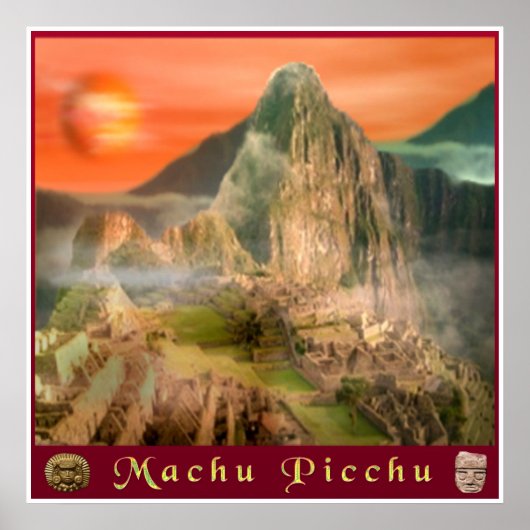 Affiche de Machu picchu (Devant)