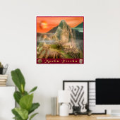 Affiche de Machu picchu (Bureau à domicile)