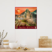 Affiche de Machu picchu (Cuisine)