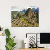 Affiche de Machu Picchu, ville inca au Pérou (Bureau à domicile)