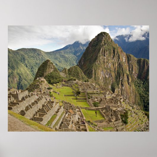 Affiche de Machu Picchu, ville inca au Pérou (Devant)