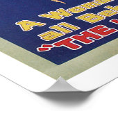 Affiche de magie vintage, magicien Carter le Grand (Coin)