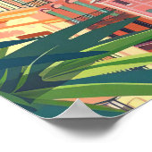 Affiche de Malaga Illustration de Malaga Espagne V (Coin)