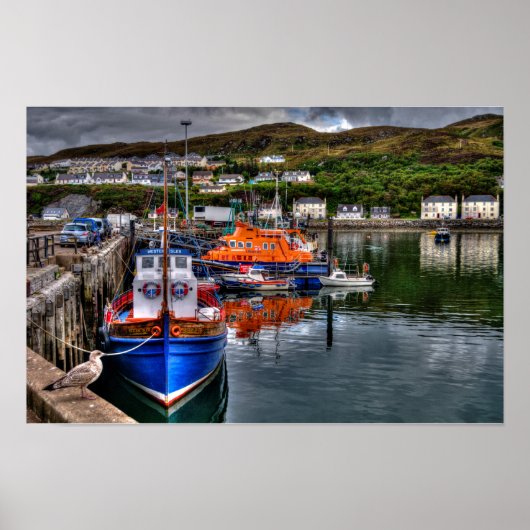Affiche de Mallaig, Écosse (Devant)