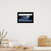 Affiche de Manahawkin Waves Hitting Jetty (Cuisine)