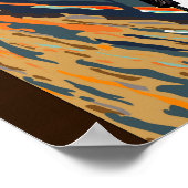 Affiche de manchot de Munch (Coin)