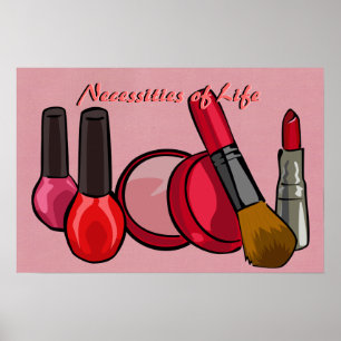 Affiche de maquillage (grande)