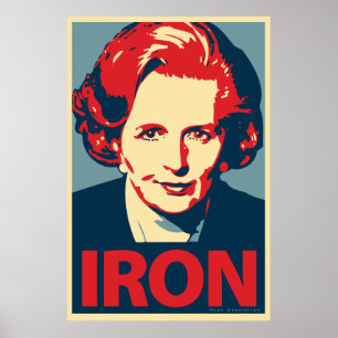 Affiche de Margaret Thatcher