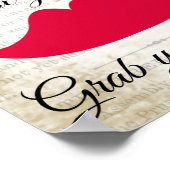 affiche de mariage stand photo étape à droite (Coin)