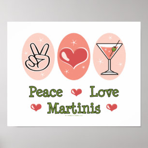 Affiche de Martini d'amour de paix