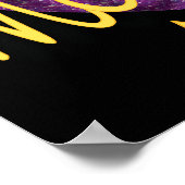 Affiche de masque de Mardi Gras - 2025 - Mobile (Coin)