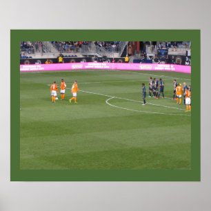 Affiche de match de football de l'Union de Philade