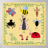 Affiche de maternelle Insectes (Devant)