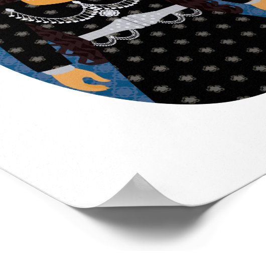 Affiche de Matriochka assyrienne (Coin)