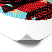 Affiche de Matriochka espagnole en robe (Coin)