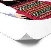 Affiche de Matryoshka Blonde de Lika Croate (Coin)