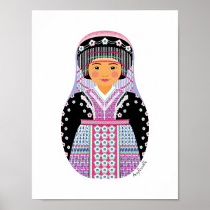 Affiche de Matryoshka Hmong