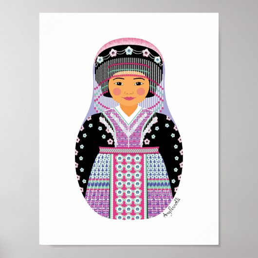 Affiche de Matryoshka Hmong (Devant)